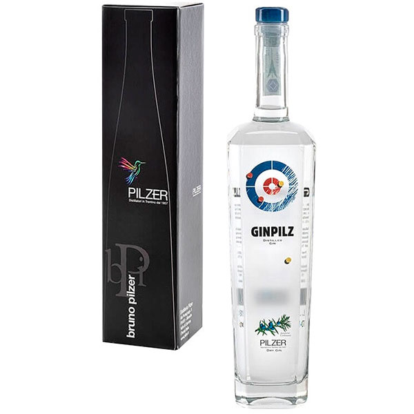 Джин Pilzer GinPilz Dry in gift box 0,70 л фото