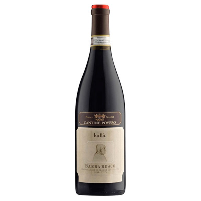 Вино Красное Сухое Cantine Povero Batu Barbaresco 2020 0,75 л фото