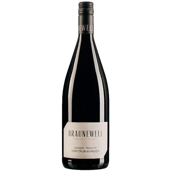 Вино Красное Сухое Braunewell Unser Taglich Spatburgunder Rheinhessen 2019 1,00 л фото