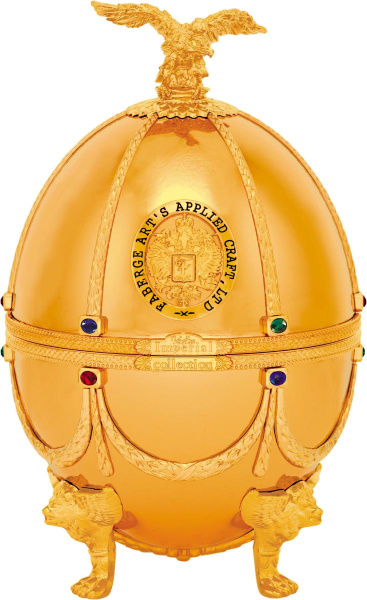 Водка Imperial Collection Faberge Egg Gold in wooden box 0,7 л фото