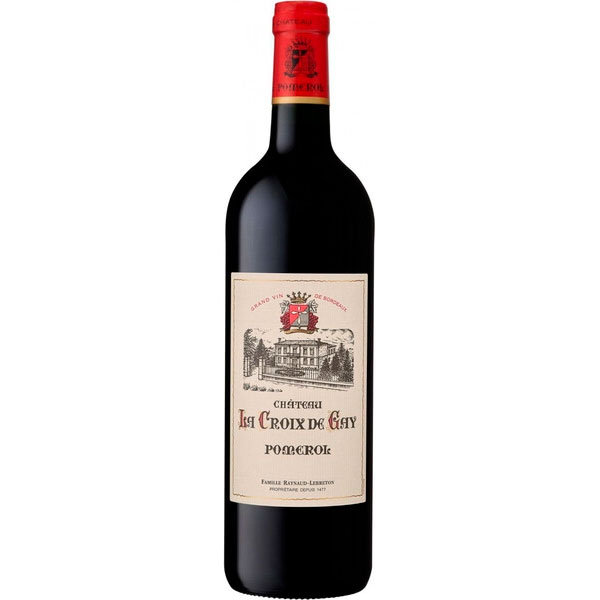 Вино Красное Сухое Chateau La Croix de Gay Pomerol 2019 0,75 л фото