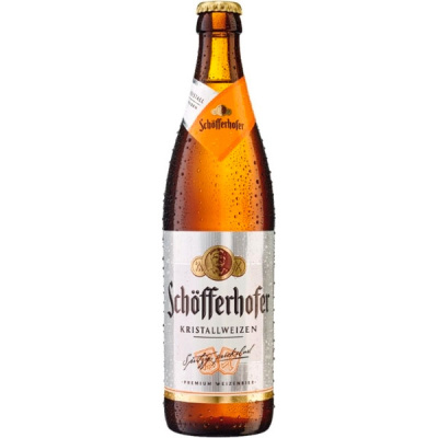 Пиво Светлое Schofferhofer Kristallweizen 0,5 л фото