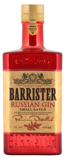 Джин Барристер Рашен 43% 0,7 л фото