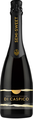 Вино игристое Белое Полусладкое Di Caspico White Semi-Sweet 2023 0,75 л фото