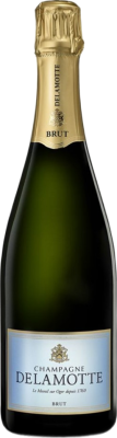 Вино игристое Delamotte Brut Champagne 0,75 л фото
