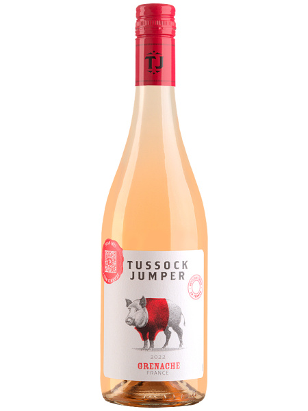 Вино Розовое Сухое Tussock Jumper Grenache 2023 0,75 л фото