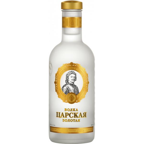 Водка Tsarskaja Gold 0,5 л фото
