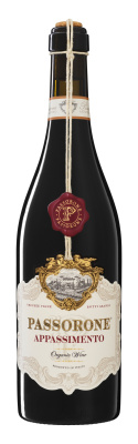 Вино Пассороне Аппассименто Органик 2023 красное полусухое 15% 0,75 л фото