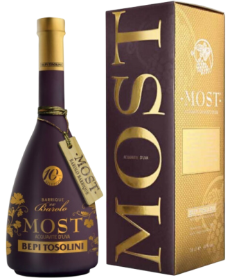 Аквавит Bepi Tosolini Most Barolo Barrique in gift box 0,7 л фото