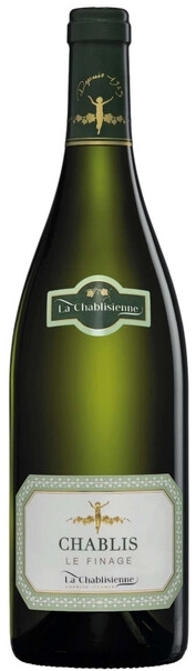 Вино Белое Сухое La Chablisienne Le Finage Chablis 2022 0,75 л фото