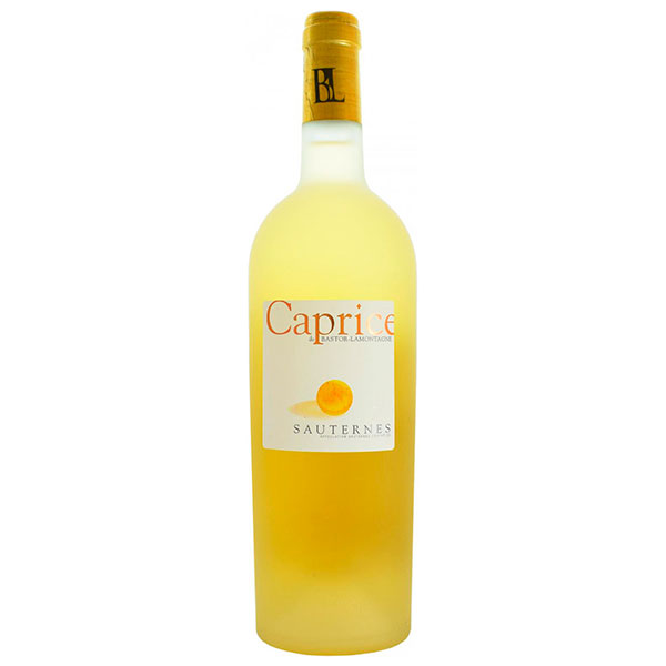 Вино Белое Сладкое Caprice de Bastor-Lamontagne Sauternes 2014 0,75 л фото