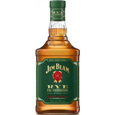 Виски Jim Beam Rye Kentucky Straight Ray 0,70 л фото