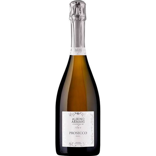 Вино игристое Белое Сухое Albino Armani Prosecco 0,75 л фото