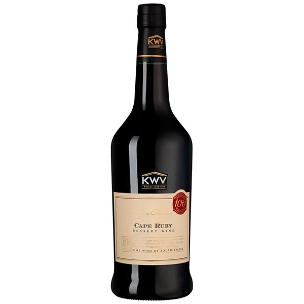 Вино креплёное KWV Classic Cape Ruby 0,75 л фото