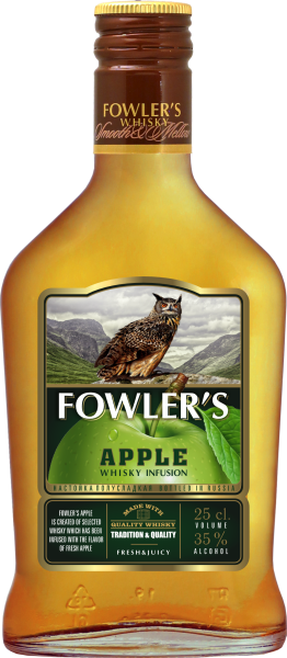 Виски Фоулер'с Яблоко 35% 0,25 л фото