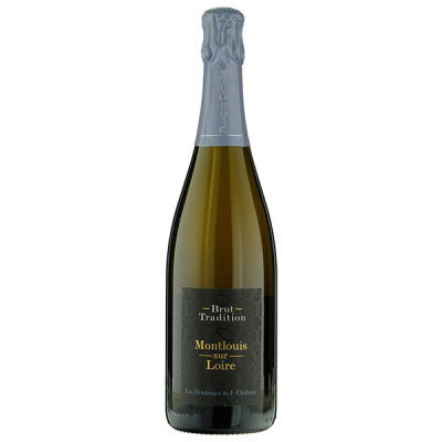 Вино игристое Белое Брют Francois Chidaine Brut Tradition Montlouis-sur-Loire 2019 0,75 л фото