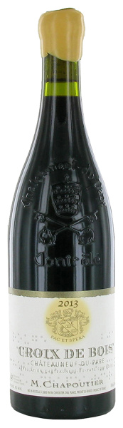 Вино М. Шапутье Круа де Буа Шатонёф-дю-Пап 2013 красное сухое 14% 0,75 л фото