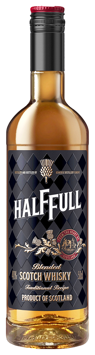 Виски Halffull 0,5 л фото