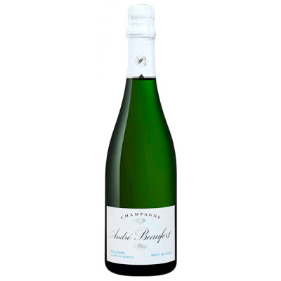 Шампанское Белое Сухое Andre Beaufort Polisy Blanc de Blancs Champagne 2014 0,75 л фото
