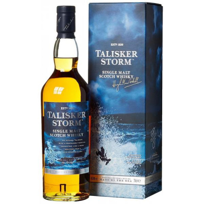 Виски Talisker Storm Single Malt Skye in gift box 0,70 л фото