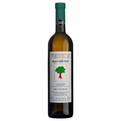 Вино Белое Сухое Venica & Venica Ronco delle Mele Sauvignon Collio 2022 0,75 л фото