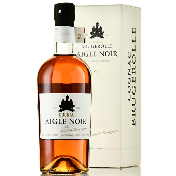 Коньяк Brugerolle Aigle Noir VS in gift box 0,7 л фото