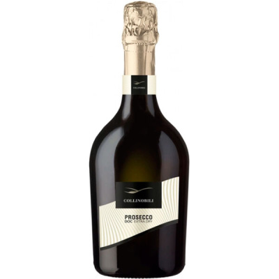 Вино игристое Белое Брют Collinobili Prosecco 0,75 л фото