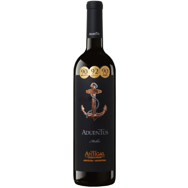Вино Красное Сухое Aduentus Malbec 2019 0,75 л фото