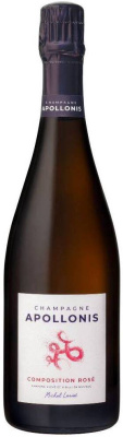 Вино игристое Розовое Брют Apollonis Composition Rose Champagne 0,75 л фото