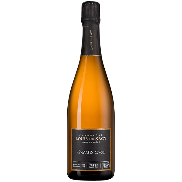 Вино игристое Белое Экстра Брют Louis de Sacy Grand Cru Champagne 0,75 л фото