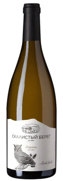 Вино Белое Сухое Skalistyj Bereg Chardonnay Kuban Anapa 2022 0,75 л фото