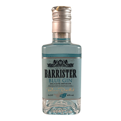 Джин Barrister Blue Gin 0,05 л фото