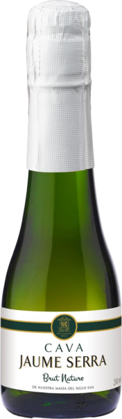Вино игристое Белое Брют Jaume Serra Brut Nature Cava 2023 0,2 л фото