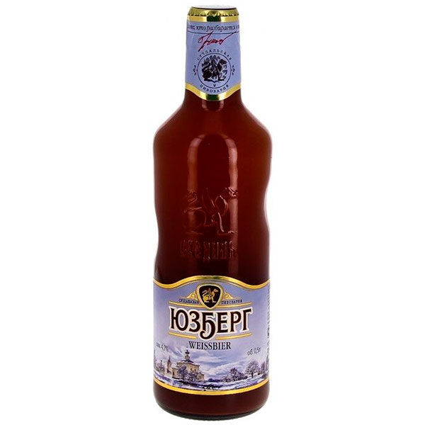 Пиво Светлое Yuzberg Weissbier 0,47 л фото