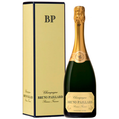 Вино игристое Белое Брют Bruno Paillard Premiere Cuvee Champagne in gift box 0,75 л фото