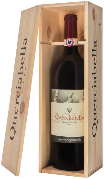 Вино Красное Сухое Querciabella Chianti Classico in wooden box 2022 1,5 л фото