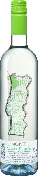 Вино Белое Сухое Norte Vinho Verde 0,75 л фото