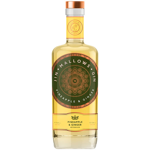 Джин Mallows Pineapple & Ginger 0,7 л фото