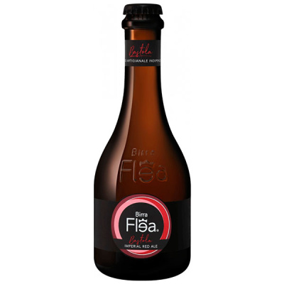 Пиво Флеа Бастола Империал Ред Эль светлое нефильт. неосвет. 6,9% 0,33 л фото