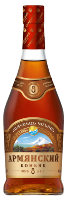 Бренди Armenian Brandy 8 YO 0,5 л фото