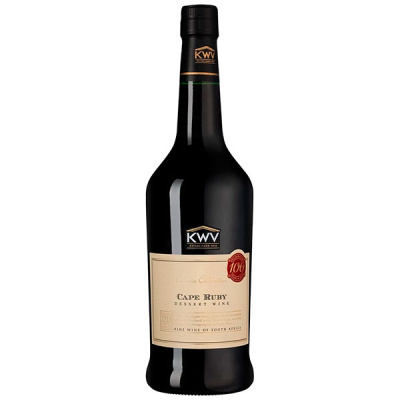 Вино креплёное KWV Classic Cape Ruby 0,75 л фото