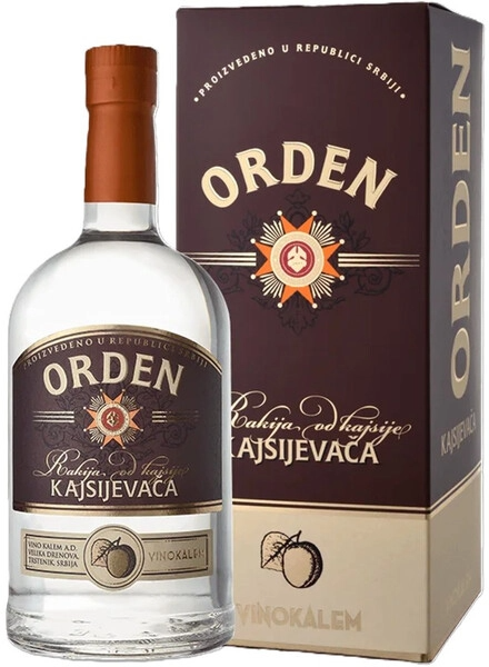Ракия Orden Kajsijevaca in gift box 0,7 л фото