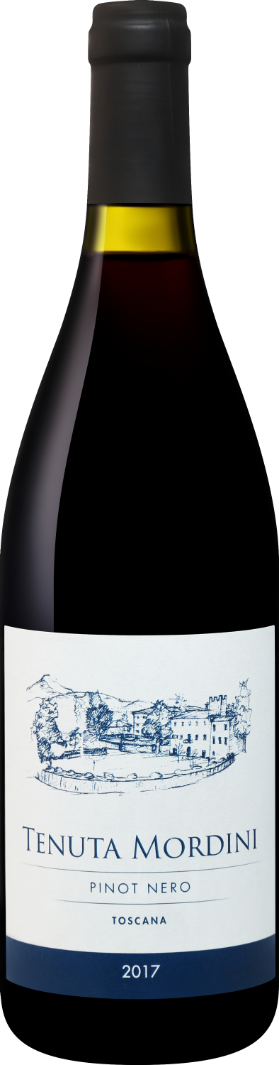 Вино Красное Сухое Tenuta Mordini Pinot Nero Toscana 2017 0,75 л фото