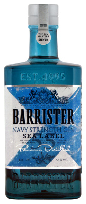 Джин Барристер Неви Стрейндж 55% 0,7 л фото