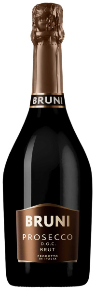 Вино игристое Бруни Просекко Брют 2024 Белое Брют 11% 0,75 л фото
