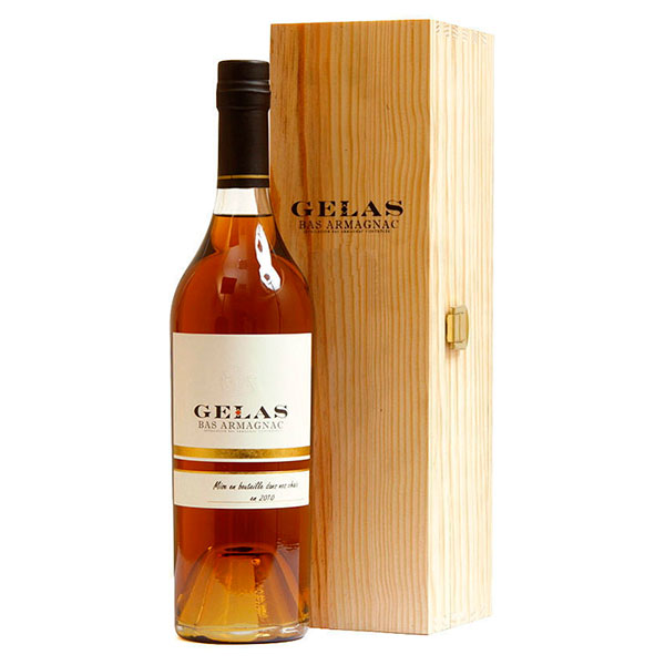 Арманьяк Gelas Bas-Armagnac in wooden box 1980 0,70 л фото