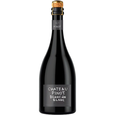 Вино игристое Белое Экстра Брют Chateau Pinot Blanc de Blanc Kuban 2021 0,75 л фото