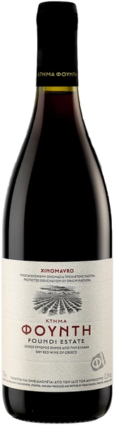 Вино Красное Сухое Ktima Foundi Xinomavro Dry Red Naoussa 2020 0,75 л фото