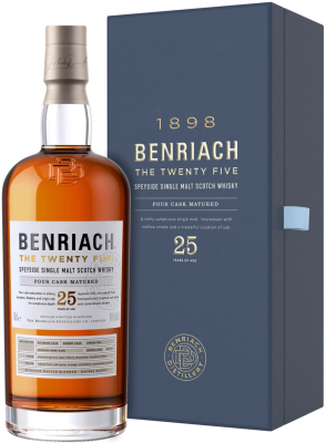 Виски BenRiach 25 Year Old in gift box 0,7 л фото