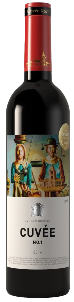 Вино Красное Сухое Zvonko Bogdan Cuvee No 1 2022 0,75 л фото